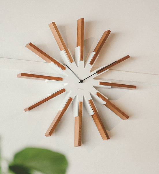 Large Radial Wall Clock