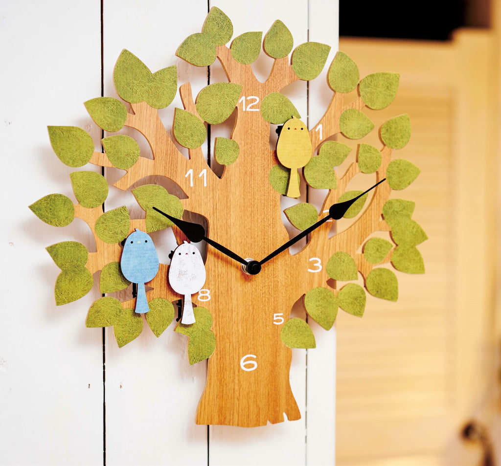 Dancing Bird Wall Clock