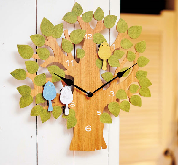 Dancing Bird Wall Clock
