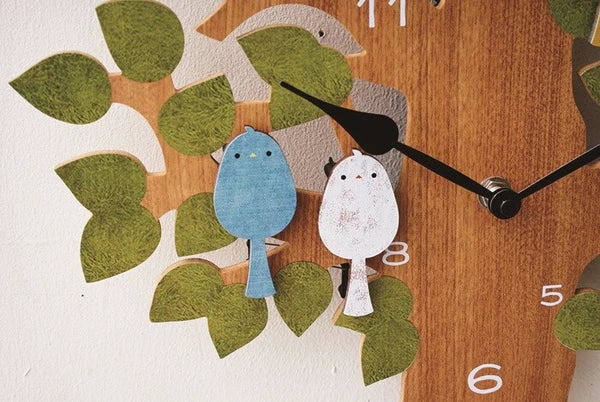 Dancing Bird Wall Clock