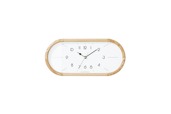 Pill Wooden Wall Clock