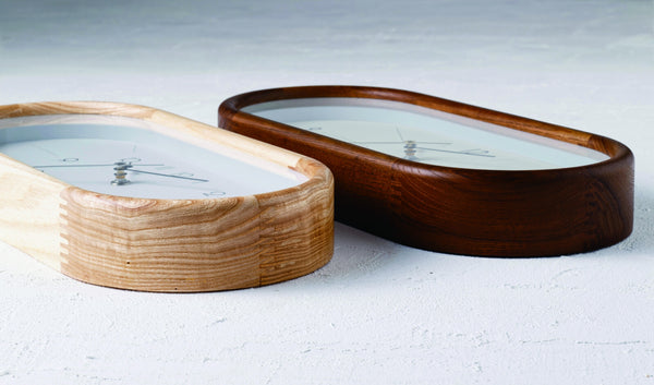 Pill Wooden Wall Clock