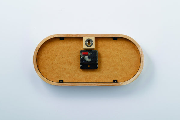 Pill Wooden Wall Clock