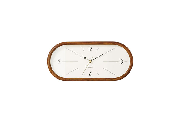 Pill Wooden Wall Clock