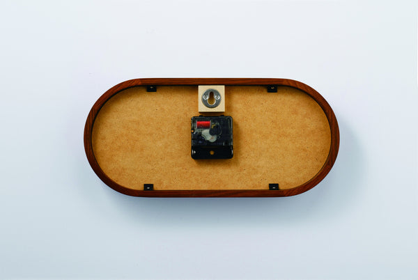 Pill Wooden Wall Clock