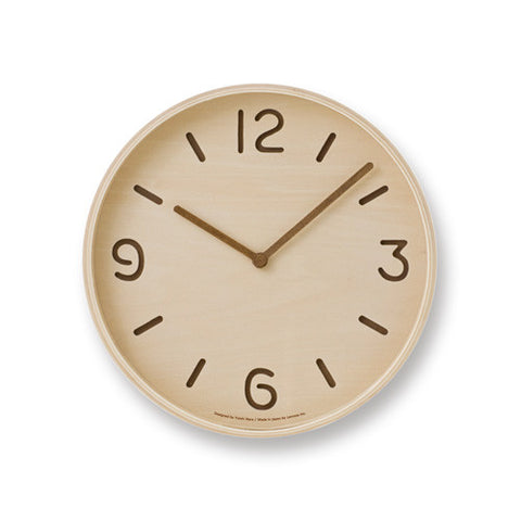 Thomson Wooden Clock