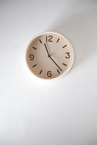 Thomson Wooden Clock